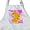 Ducks on pink - Waist Apron With Pockets