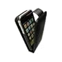 * Housse �tui pochette cuir Apple iPhone 3g 3gs - Rabat - Noir *