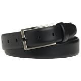 Kenneth Cole REACTION Men's The Met 1 1/4" Leather Dress Belt, Black, 40