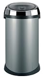  : Brabantia Touch Bin, Metallic Grey, 50 Litre