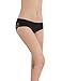 Liqqy Women's 3 Pack Cotton Lace Coverage Seamless Brief Panty