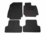 Renault Clio (2006+) Perfect Fit Tailored Black Car Mats