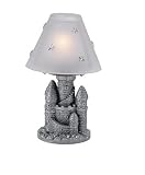 Silver resin castle design candle lamp (Set of 9) - Baby Shower Gifts & Wedding Favors