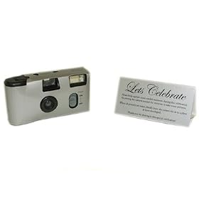 Single Use Disposable Camera - Silver - Y0095