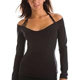 Cut-Out Shoulder Knit Top