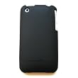 Apple iPhone 3G & 3GS Two Pieces Rubberized Hard Case Back Cover Slider Black