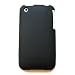 Apple iPhone 3G & 3GS Two Pieces Rubberized Hard Case Back Cover Slider Black