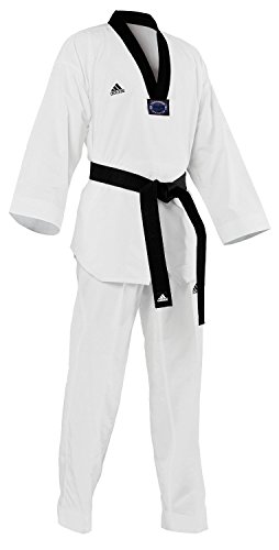 adidas Taekwondo Dobok, Black-V (4/180cm)