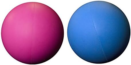 LBS-2 Pack Lacrosse Massage Balls -Pink Blue