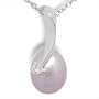 14K white gold Kai Freshwater cultured pearl pendant
