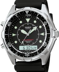 Casio #AMW320R-1EV Men's Marine Gear Analog Digital Sports Diver Watch