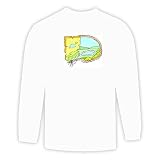 Long Sleeve T-shirt with map, alkali, playa