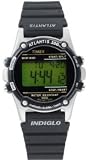 Timex Mens T77511 Black Resin Quartz Watch with Green Dial