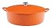 Mario Batali 9-Quart Oval, Persimmon