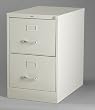 Legal Size 25" 2 Drawer File Cabinet By Hirsh Industries