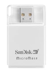 Sandisk MicroMate Reader - for SD and SDHC memory cards