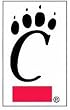 University of Cincinnati Bearcats - Set of 2 Wallpaper Rolls