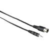 Hama Audio-Kabel. 5-pol. DIN-St. - 3,5-mm-Klinken-St. Stereo, 1,5 m