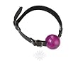 2in Purple Ball Gag With D-Rings