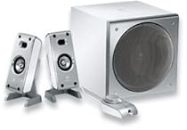 Logitech Z3 2.1 40W RMS Premium Speaker System - Wood & Silver Finish