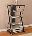 Sandy Black X-Shaped Component Tower By Powell Furniture