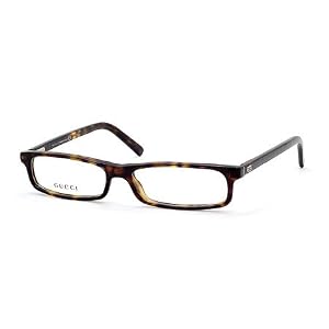 GUCCI EYEGLASSES GG 1577 86 OLIVE AMBER