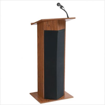 Power Plus Full Size Lectern #111PLS Finish Medium Oak