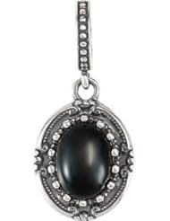 Genuine Onyx Pendant Sterling Silver 85245
