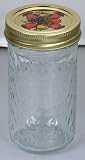 Ball #1440081400 12 PK 12OZ Quilted Jelly Jars by JARDEN HOME BRANDS