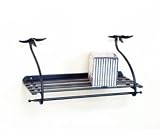 Review Achla  / Achla SLM-01 Wall Shelf with Hanging Bar - Black