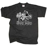 T-Shirt Body Shop Retro Style, Gr.S bis 5XL