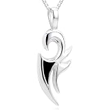 Unique Style Pendant Necklace Sterling Silver
