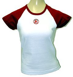 Click to buy Boston Red Sox Logo Merchandise: Womens All-Star Sport Top Tee Shirt from Amazon!