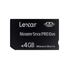 Lexar MSDP4GB-40-664 4GB Platinum II Memory Stick Pro Duo