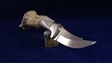 Antler Knife - Antler Handle Skinner Blade Hunting - Collecting