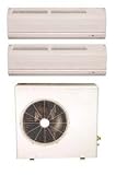 24,000 BTU AC Unit, Dual Mini Split