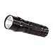 Compact Super-Bright LUXEON LED Flashlight - Black Satin Weatherproof Aluminum - Holster & Gift Case