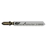 Bosch T118EFS 3-1/4-Inch 18TPI BIM T-Shank JSB, 5-Pack