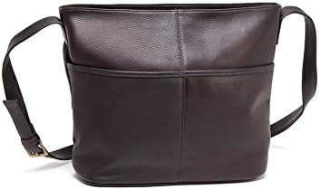 Ledonne LD-9400 Two Slip Pocket Hobo, Cafe