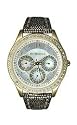 BCBGirls Women's Crystal Accented Gold Rush Collection Watch #GL2040