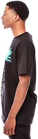 Mens Guys Last Kings LK Tyga Kingin Life Print Tees Tops T-Shirts kinging life (M, Black)
