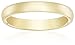 Amazon Collection Standard Comfort Fit 10K Gold Wedding Band, 5mm