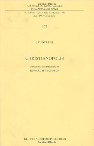 Christianopolis (International Archives of the History of Ideas   Archives internationales d'histoire des idées)