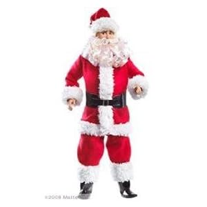 Barbie I Love Lucy Ricky as Santa Doll by 