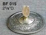 Embossed Brass Finger Cymbals Chrome-BF015