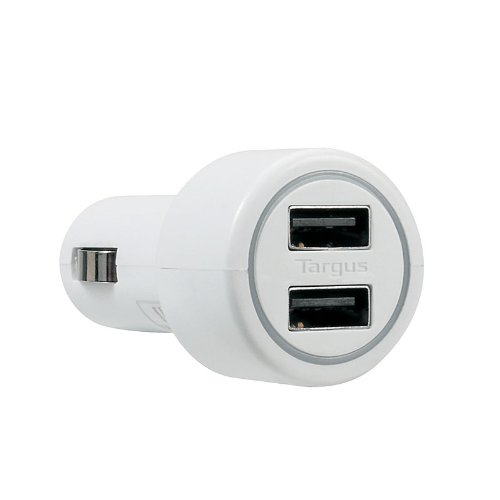 Targus Dual-USB DC-Autoladeger&auml;t f&uuml;r Media Tablet wei&szlig; Preisvergleich