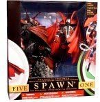 McFarlane - Spawn - Exclusive Collector's 2-Pack - Spawn I (Series1/1994) and Spawn V (Series17/2000) w/custom accessories by TMP International, Inc.