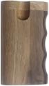 Handmade Traditional Walnut Wood 3" x 2" Dugout with Custom Grip & Tobacco Taster One Hitter