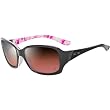 Oakley Discreet Women's Special Editions Breast Cancer Awareness Fashion Sunglasses w/ Free B&F Heart Sticker - Polished Black/G40 Black Gradient