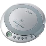 Coby CXCD329 Personal CD Player with 60 Sec. Anti Skip and Stereo Headphones